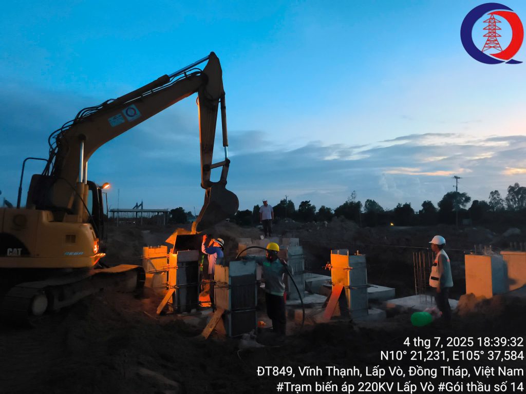 Trạm biến áp 220kv Lấp Vò - Đồng Tháp