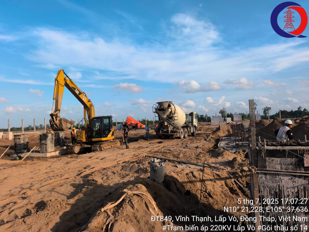 Trạm biến áp 220kv Lấp Vò - Đồng Tháp